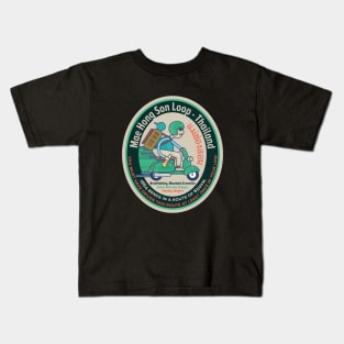 Mae Hong Son Loop - Scooter Trip - Backpacker Badge Thailand Kids T-Shirt